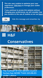 Mobile Screenshot of hfconservatives.com