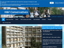 Tablet Screenshot of hfconservatives.com